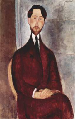 Amedeo Modigliani, Ritratto di Leopold Zborowski